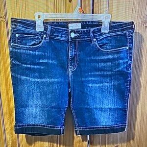 Women's Denim Athletic Shorts